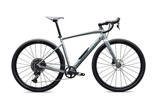 2026 Specialized Diverge E5 Comp Bike Satin Shadow Silver / Fjord Metallic 54