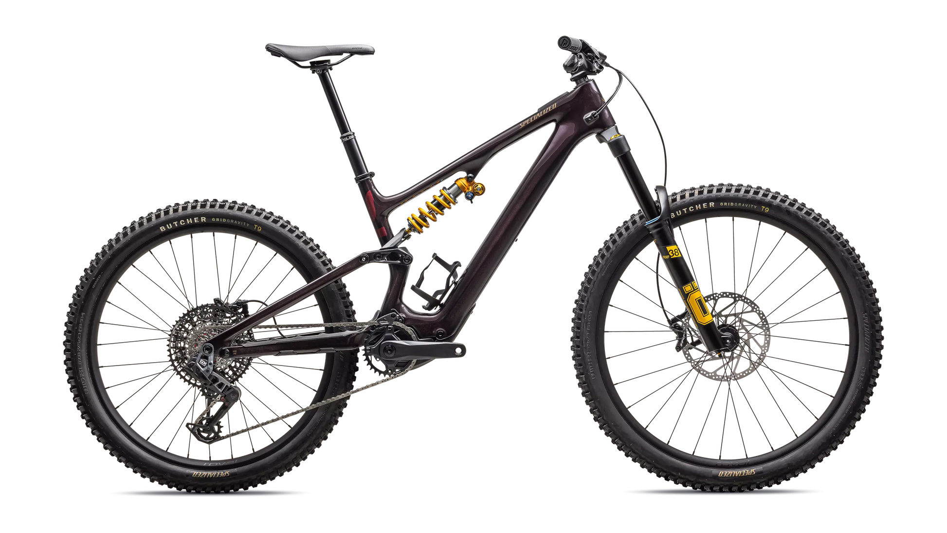 2025 Specialized levo sl ohlins coil ul bike sldmet/mrn/bntgldmet s4 [b2bsync]