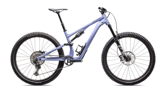 2025 Specialized Stumpjumper 15 comp alloy bike satin powder indigo / smoke s6 [b2bsync]