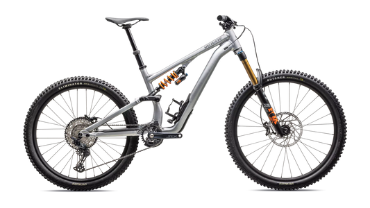 2025 Specialized Stumpjumper 15 fox coil alloy bike satin brushed aluminum / cast blue s2 [b2bsync]