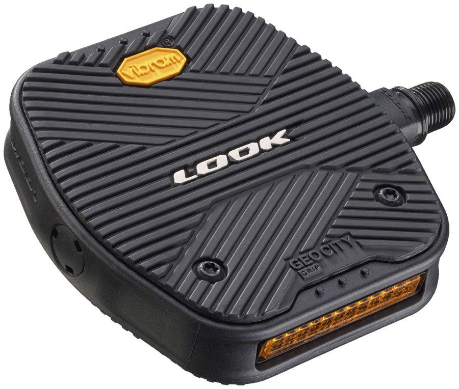 LOOK GeoCity Grip Pedals - Platform 9/16" Black