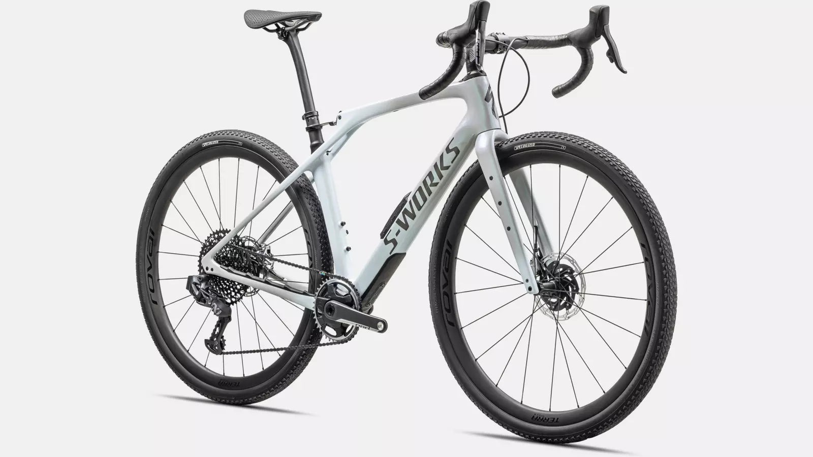 2024 Specialized diverge str S-Works bike dove grey+eyris pearl - morning mist / eyris pearl  / smoke 49 Bicycle Specialized   