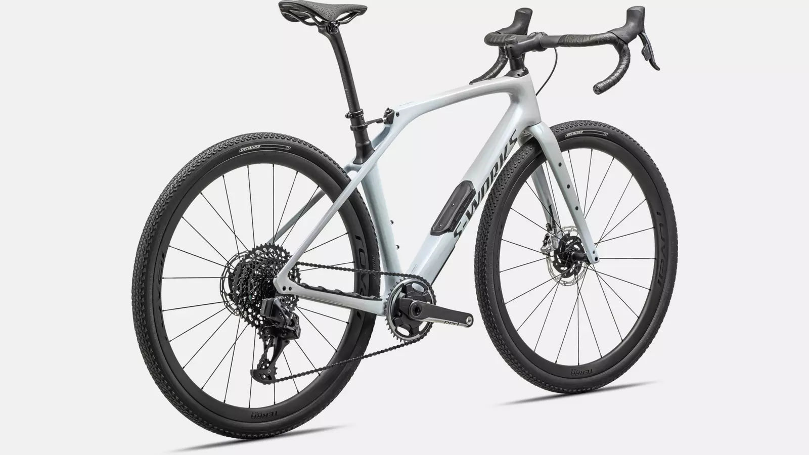 2024 Specialized diverge str S-Works bike dove grey+eyris pearl - morning mist / eyris pearl  / smoke 49 Bicycle Specialized   