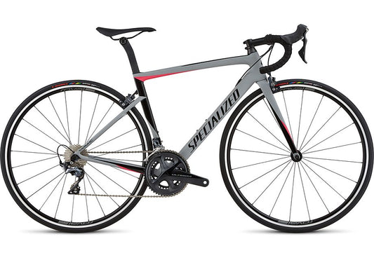 Specialized tarmac wmn sl6 expert satin / gloss / cool gray /  acid pink / black 56