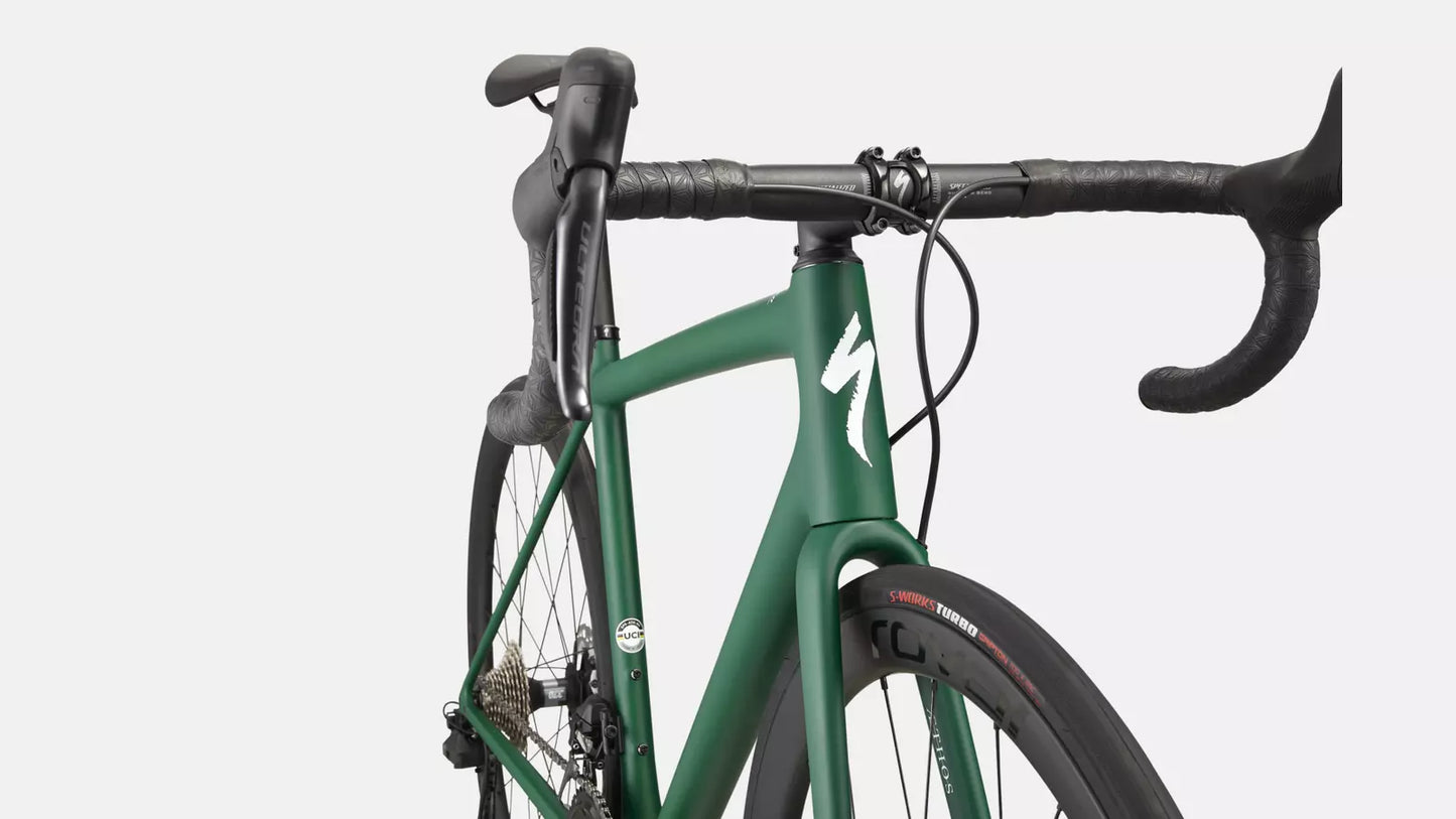2024 Specialized aethos expert bike pine green / white 61 Bicycle Specialized   