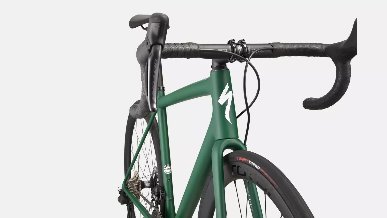 2024 Specialized aethos expert bike pine green / white 54 Bicycle Specialized   