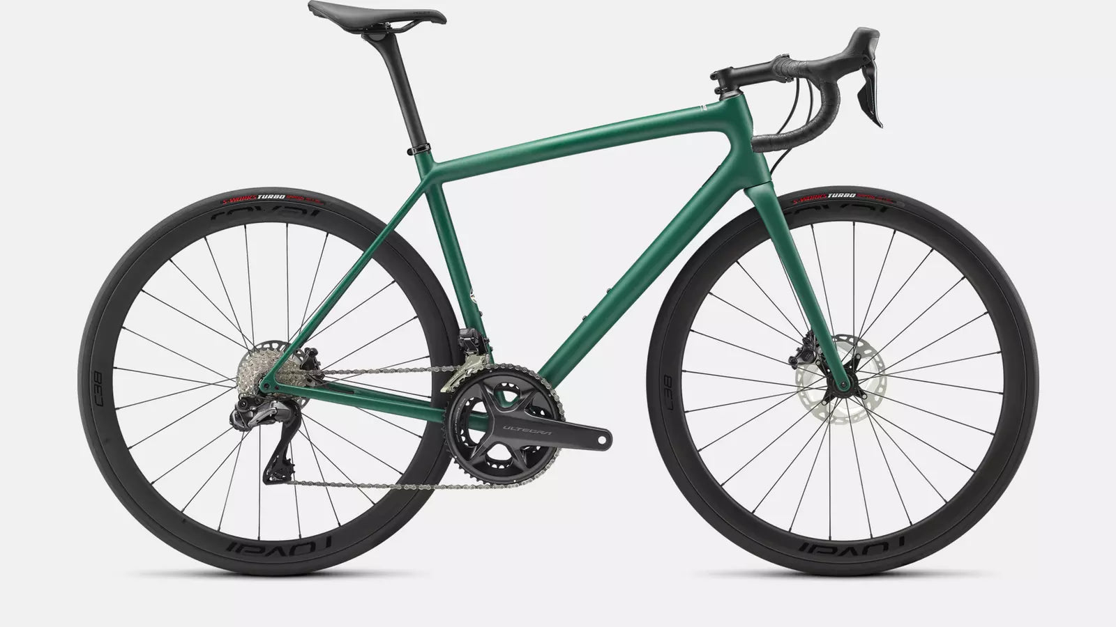 2024 Specialized aethos expert bike pine green / white 61 Bicycle Specialized   