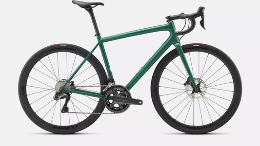 2024 Specialized aethos expert bike pine green / white 56 Bicycle Specialized   