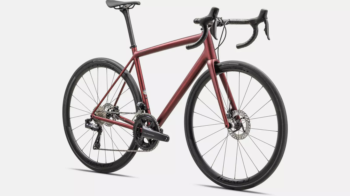 2024 Specialized aethos pro udi2 bike satin red sky / red onyx 49 Bicycle Specialized   