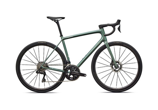 2026 Specialized Aethos S-Works Di2 Bike Gloss Premium Fjord Metallic / Dolomite Metallic 49
