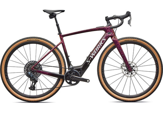 2026 Specialized Creo Sl S-Works Carbon Bike Gloss Bordeaux Metallic/Fade/Pearl Dry Impasto/Silver Dust 52