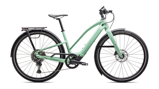 2025 Specialized vado sl 4.0 step through eq 2 bike gloss oasis / dune white frost m [b2bsync]