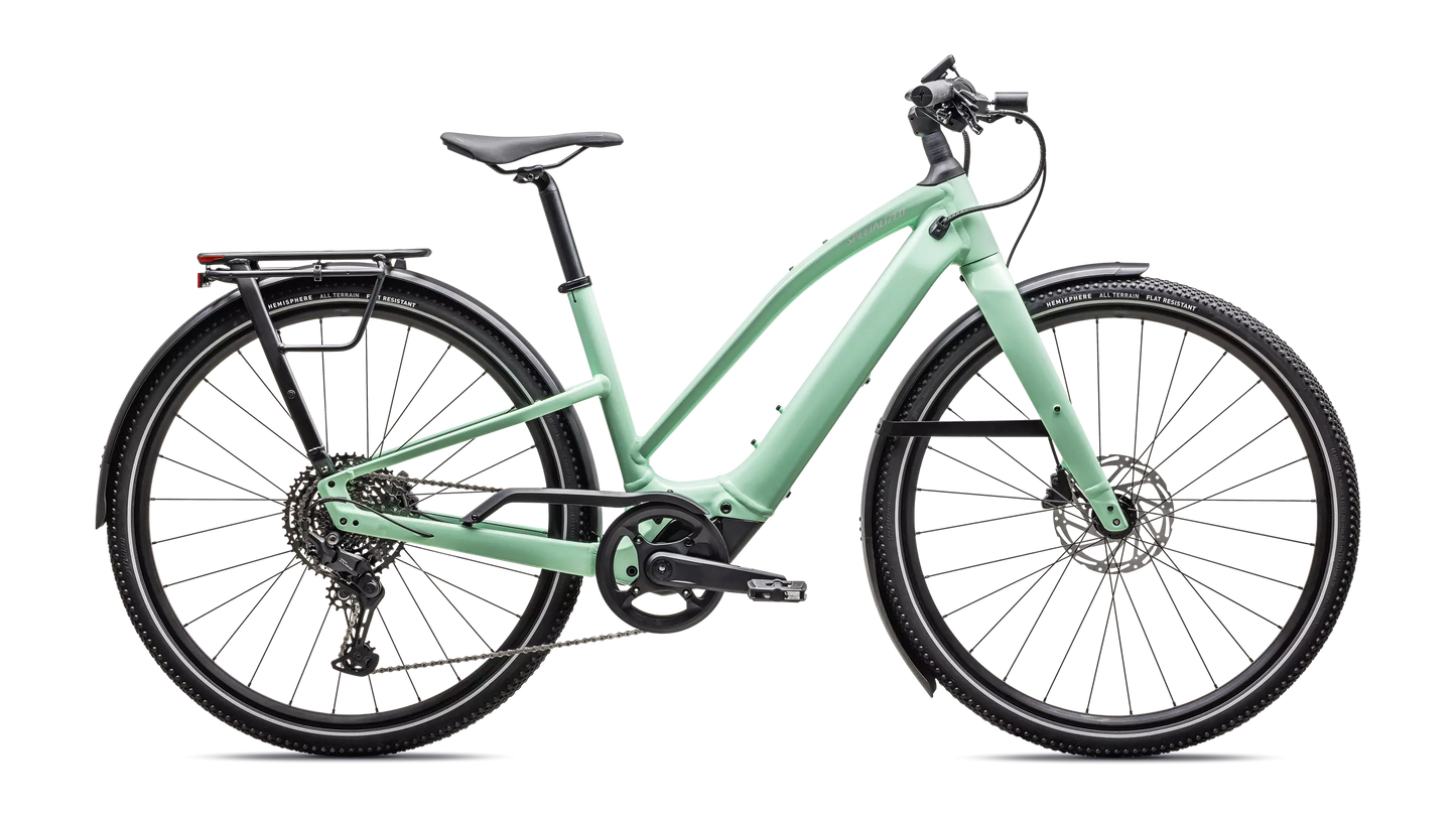 2025 Specialized vado sl 4.0 step through eq 2 bike gloss oasis / dune white frost l [b2bsync]