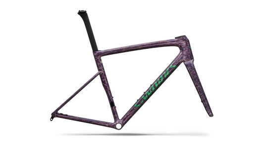 Specialized Tarmac Sl8 S-Works Frmset Gloss Dolomite Metallic / Directional Brush / Oasis Tint Over Liquid Metal 61 [b2bsync]