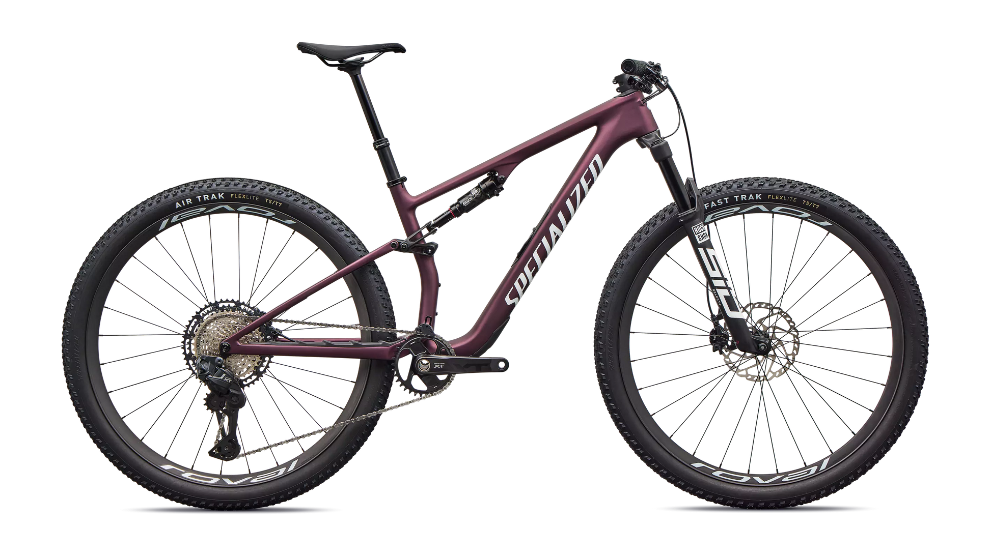 2026 Specialized Epic 8 Expert Di2 Bike Satin Bordeaux Metallic / White Xs [b2bsync]