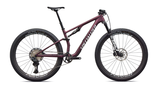 2026 Specialized Epic 8 Expert Di2 Bike Satin Bordeaux Metallic / White Xs [b2bsync]