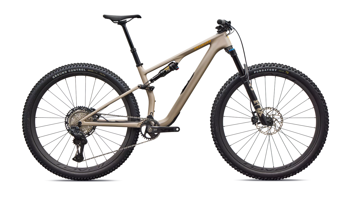 2026 Specialized Epic 8 Expert Evo Di2 Bike Satin Sandstone Metallic / California Sunshine Xs [b2bsync]