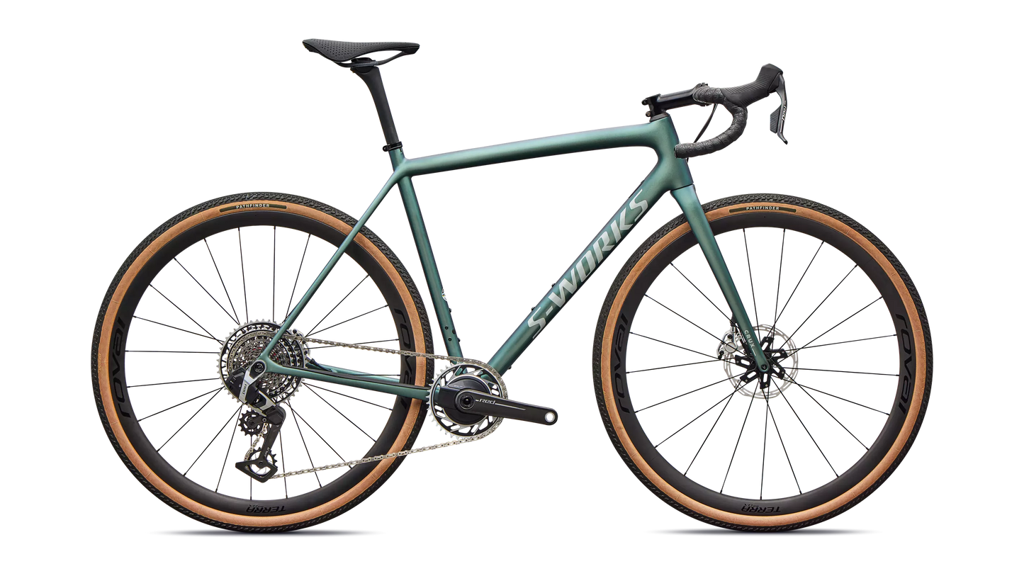2026 Specialized Crux S-Works Bike Premium Fjord/Dolomite Metallic 61 [b2bsync]