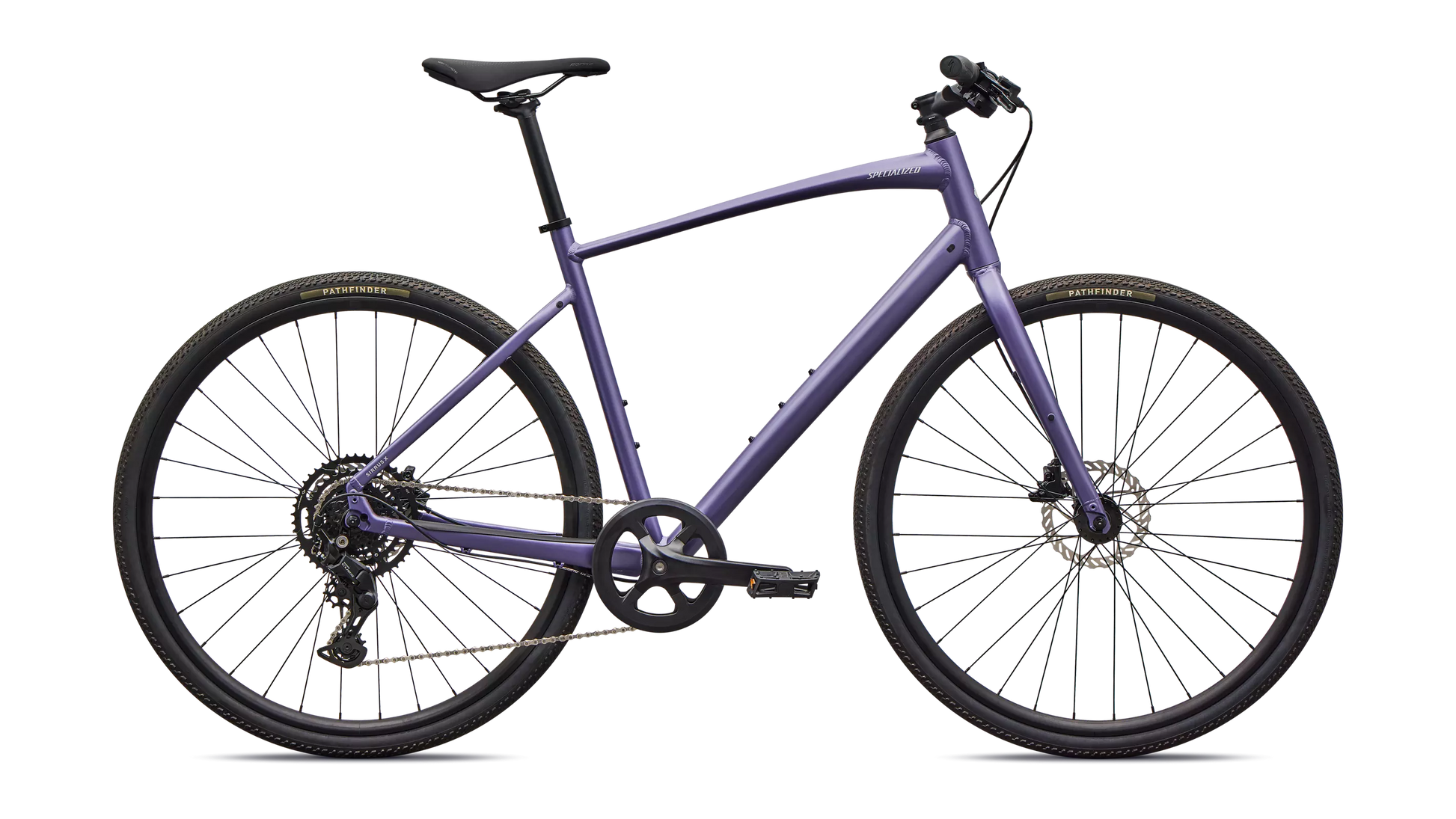 2026 Specialized Sirrus X 2.0 Km Bike Satin Mauve Metallic / Dolomite Metallic Frost Reflective L [b2bsync]