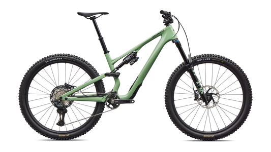 2026 Specialized Stumpjumper 15 Expert Di2 Bike Gloss Pistachio / Dark Moss Green S1 [b2bsync]