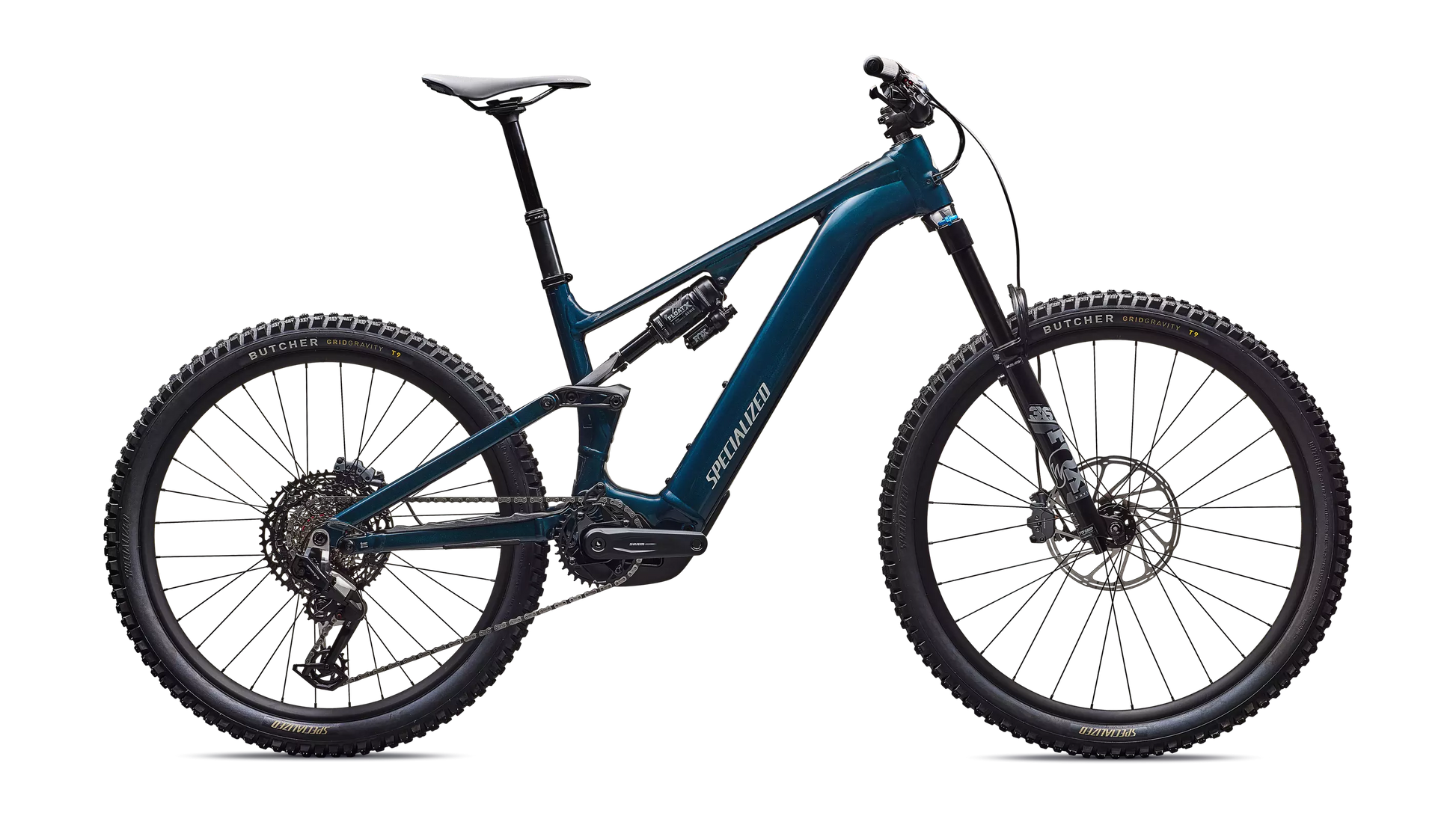 2026 Specialized Levo Comp Alloy G4 Bike Gloss Deep Lake Metallic / Dune White S5 [b2bsync]