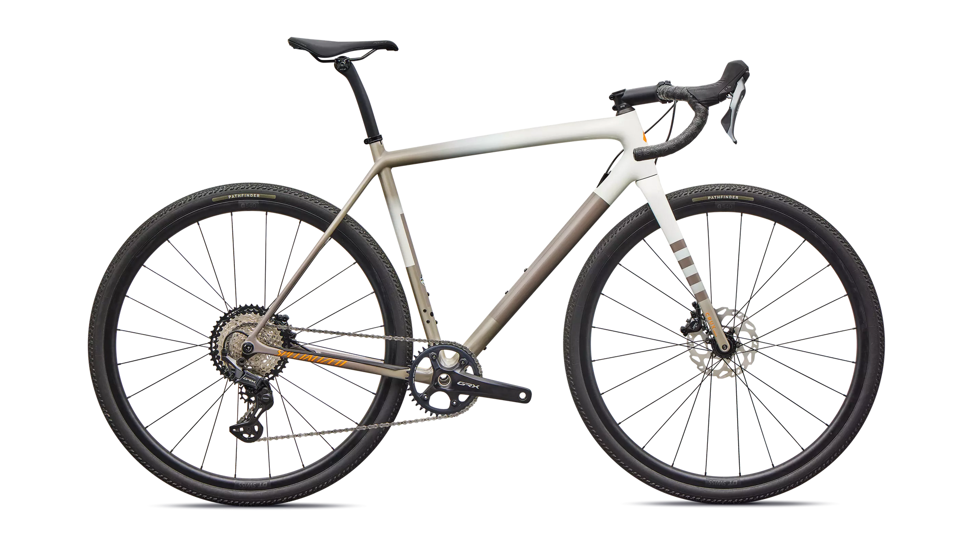 2026 Specialized Crux Comp Bike Dune White/Sandstone Metallic/Desert Metallic/Orange Zest 61 [b2bsync]