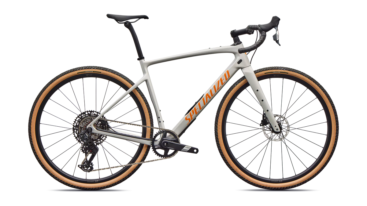 2026 Specialized Diverge Comp Bike Dolomite Metallic/Orange Zest 52 [b2bsync]