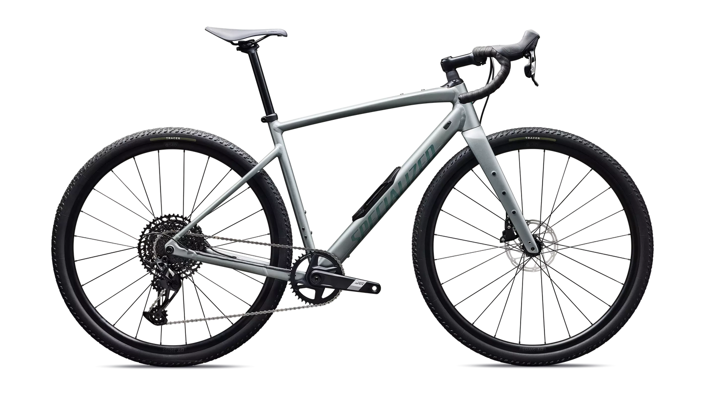 2026 Specialized Diverge E5 Comp Bike Satin Shadow Silver / Fjord Metallic 52 [b2bsync]
