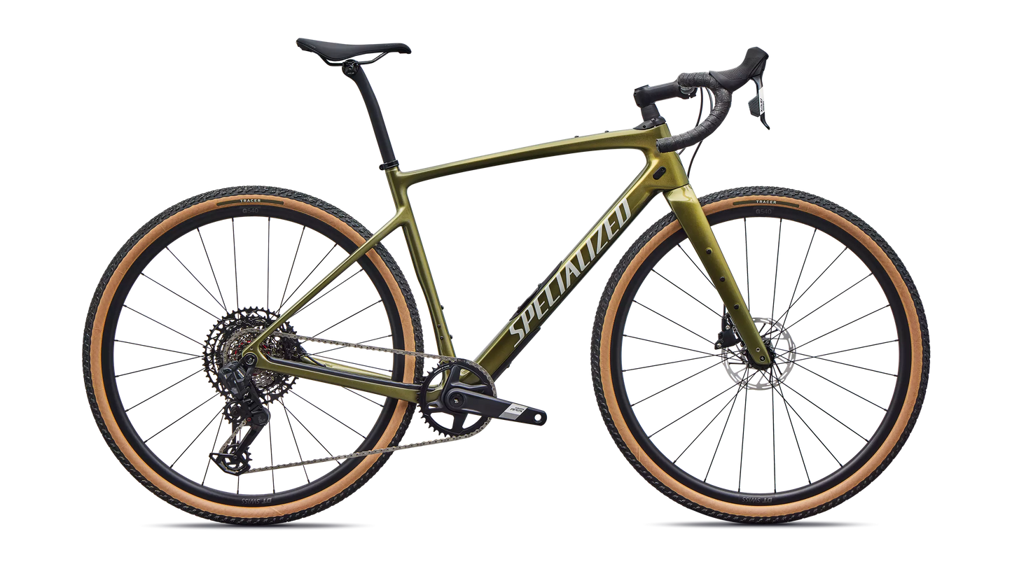 2026 Specialized Diverge Comp Bike Laurel Green Metallic/Dolomite Metallic 58 [b2bsync]