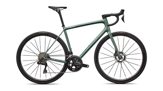 2026 Specialized Aethos S-Works Di2 Bike Gloss Premium Fjord Metallic / Dolomite Metallic 54 [b2bsync]