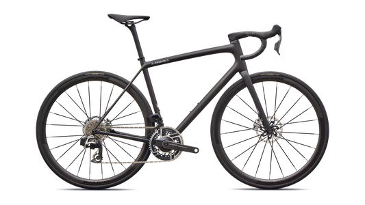 2026 Specialized Aethos S-Works Axs Bike Satin Carbon / Gloss Dolomite Metallic 58 [b2bsync]