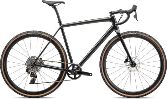 Crux Expert - SRAM Rival XPLR eTAP AXS - GLOSS CARBON/TARMAC BLACK / 49