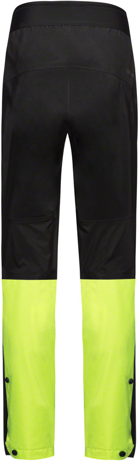 Gorewear Lupra Gore-Tex Pants - Black/Neon Yellow Womens Large