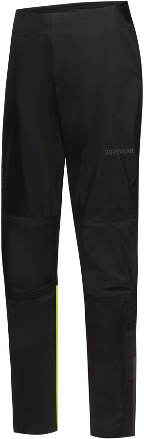 Gorewear Lupra Gore-Tex Pants - Black/Neon Yellow Womens Large