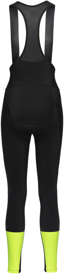 Gorewear Swiftride Thermo Bib Tights + - Black/Neon Yellow Womens Small