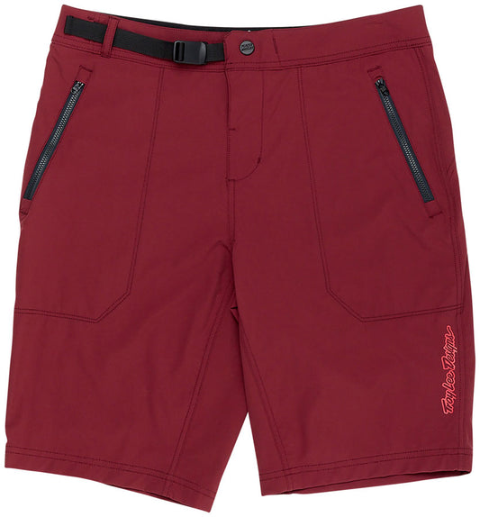 Troy Lee Designs Skyline Trail Shorts – Mono Oxblood 38