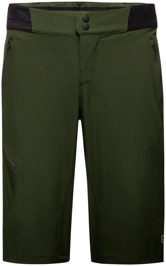 Gorewear C5 Shorts - Utility Green Mens Small