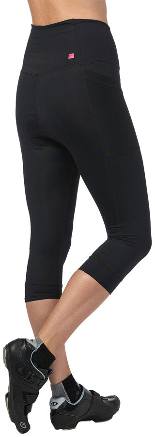 Terry Holster Hi Rise Capris - Black Medium