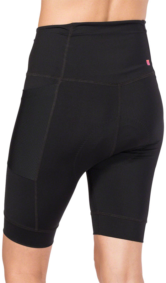 Terry Holster Hi Rise Shorts - Black Large