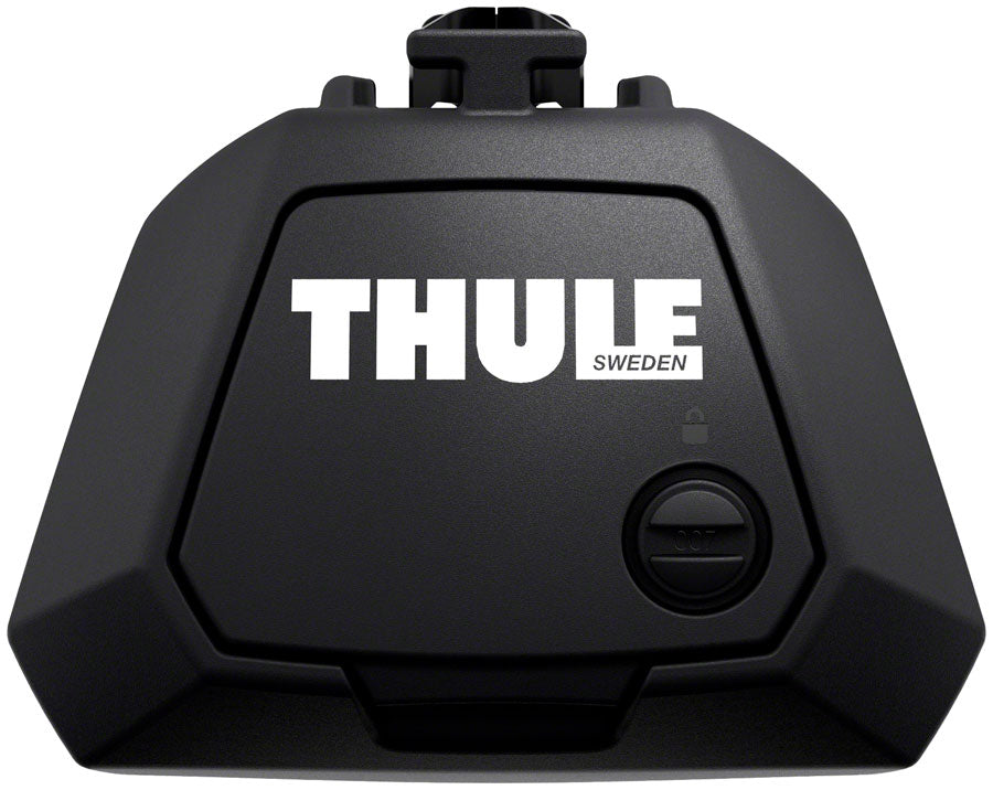 Thule Evo Raised Rail Foot Pack -  Black Pack of 4