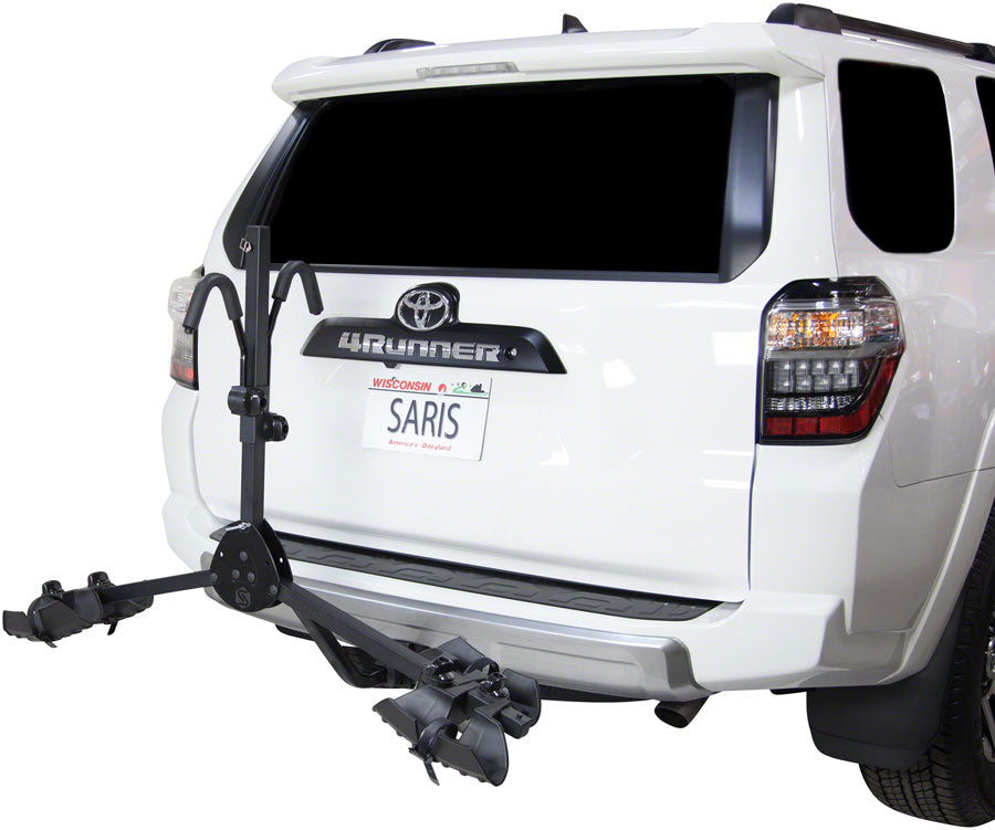 Saris All Star Hitch Bike Rack - 2-Bike 1-1/4" 2" Receiver Black