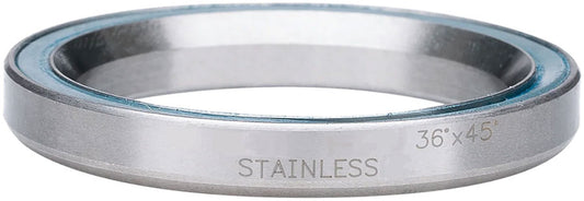 FSA Stainless ACB Bearing 1.5" 36°x45° - Silver