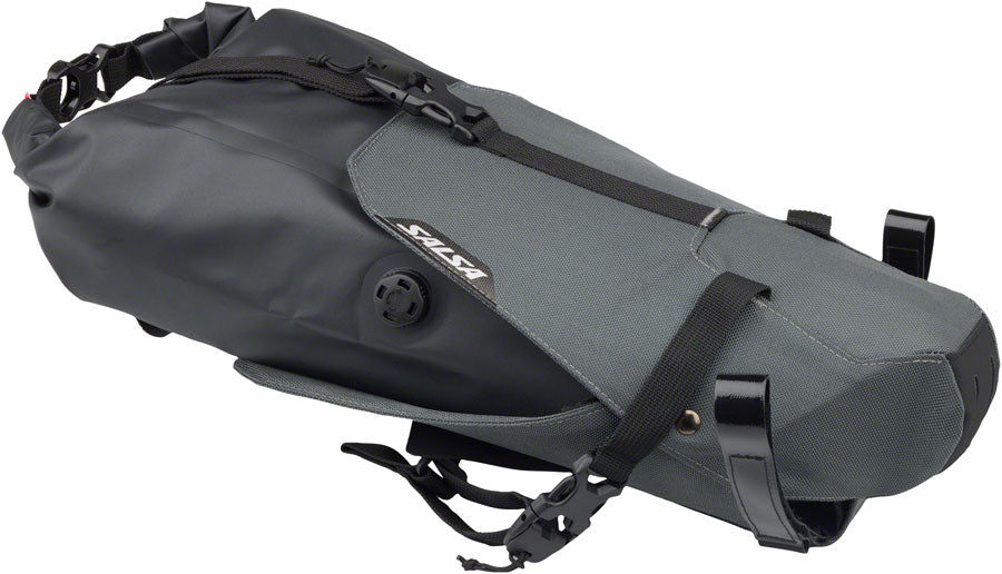 Salsa EXP Series Saguaro Seat Bag - Large Gray