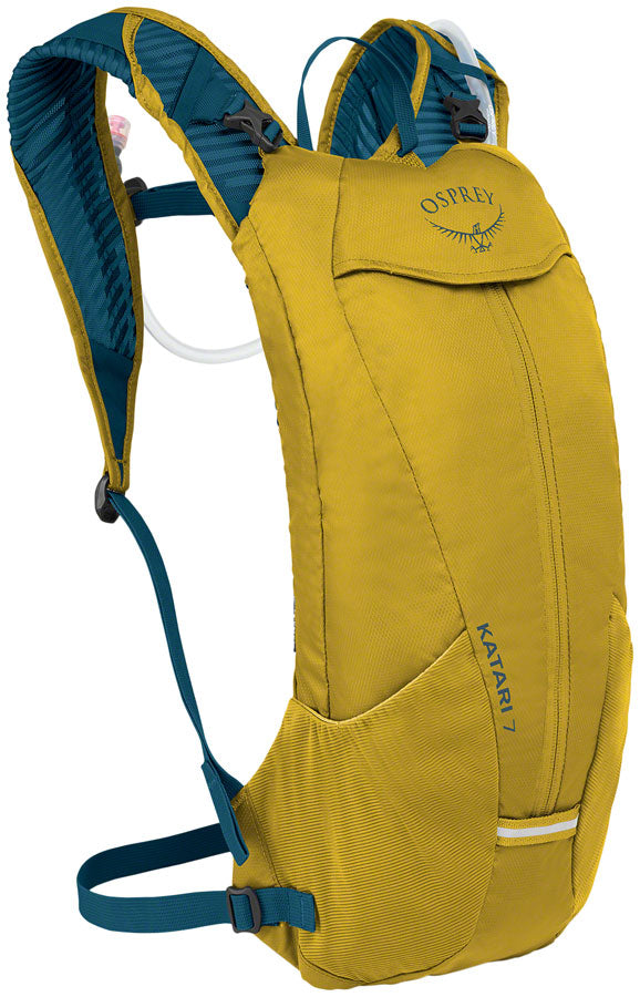 osprey hydration pack yellow Osprey Katari 7 Mens Hydration Pack - One Size Primavera Yellow