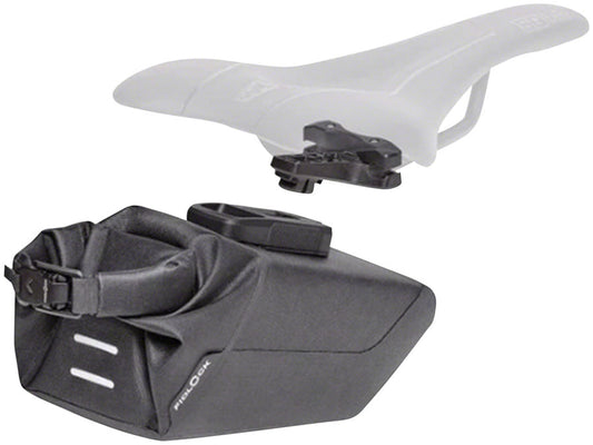 Fidlock Pinclip Saddle Bag and Base - Medium Black