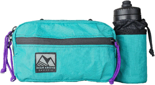 High Above The Lookout Lumbar Pack - Teal