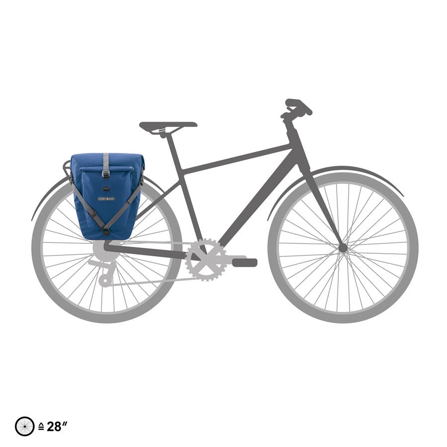 Ortlieb Back-Roller Plus Pannier - 23L Each Denim