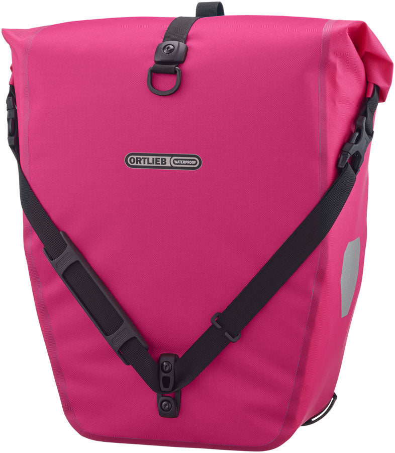Ortlieb Back-Roller Cyber Panniers - Pair 20L Cyber Pink