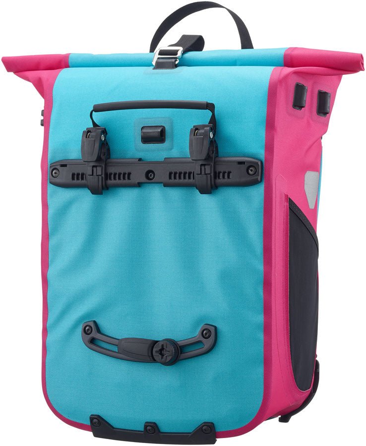 Ortlieb Vario Cyber Panniers -Pair 26L Cyber Blue/Pink