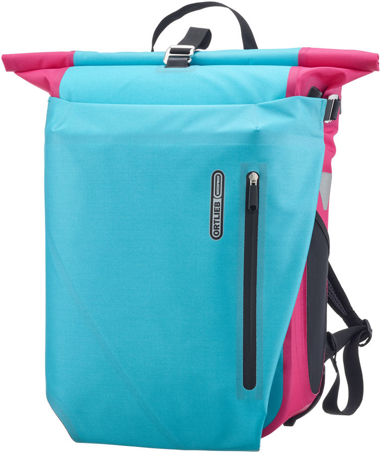 Ortlieb Vario Cyber Panniers -Pair 26L Cyber Blue/Pink